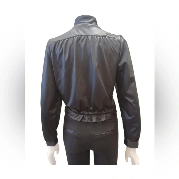 Surf And Turf Of California Vintage Long Sleeve Black Blouse Top  Size Medium - Picture 2 of 9